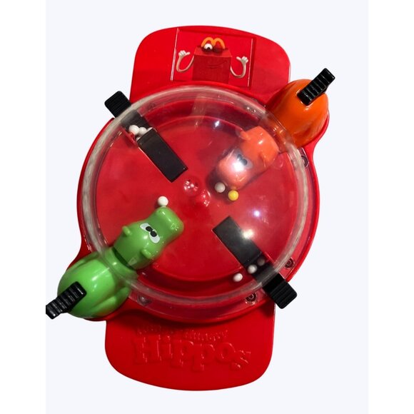 Hungry Hungry Hippos McDonalds Happy Meal toy 2018 Hasbro Travel Game - Picture 1 of 11